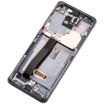 Samsung Galaxy S20 Ultra Display + Frame - Cosmic Gray Soft Oled