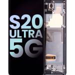 Samsung Galaxy S20 Ultra Display + Frame - Cosmic Gray SVP