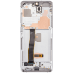Samsung Galaxy S20 Ultra Display + Frame - Cloud White Refurbished