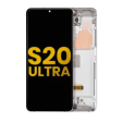 Samsung Galaxy S20 Ultra Display + Frame - Cloud White Refurbished