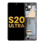 Samsung Galaxy S20 Ultra Display + Frame - Cosmic Gray Refurbished