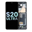 Samsung Galaxy S20 Ultra Display + Frame - Cosmic Black SVP