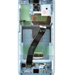 Samsung Galaxy S20 / S20 5G Display + Frame - Cloud Blue Soft Oled