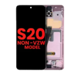 Samsung Galaxy S20 / S20 5G Display + Frame - Cloud Pink Soft Oled