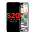 Samsung Galaxy S20 / S20 5G Display + Frame - Cloud White Soft Oled