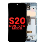 Samsung Galaxy S20 / S20 5G Display + Frame - Cloud Blue Soft Oled