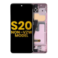 Samsung Galaxy S20 / S20 5G Display + Frame - Cloud Pink Refurbished