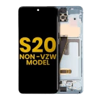 Samsung Galaxy S20 / S20 5G Display + Frame - Cloud Blue Refurbished
