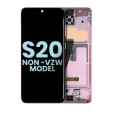 Samsung Galaxy S20 / S20 5G Display + Frame - Cloud Pink SVP