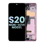Samsung Galaxy S20 / S20 5G Display + Frame - Cloud Pink SVP