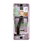 Samsung Galaxy S20 / S20 5G Display + Frame - Cloud Pink SVP