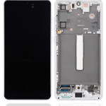 Samsung Galaxy S21 FE Display + Frame - White SVP