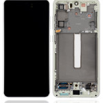 Samsung Galaxy S21 FE Display + Frame - Olive Green SVP