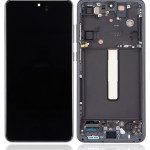 Samsung Galaxy S21 FE Display + Frame - Graphite SVP