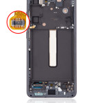 Samsung Galaxy S21 FE Display + Frame - Graphite SVP