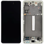 Samsung Galaxy S21 FE Display + Frame - Olive Green Soft Oled (120Hz)