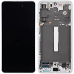 Samsung Galaxy S21 FE Display + Frame - White Soft Oled (120Hz)