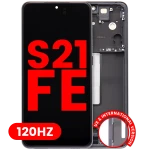 Samsung Galaxy S21 FE Display + Frame - Graphite Soft Oled (120Hz)