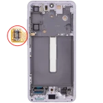 Samsung Galaxy S21 FE Display + Frame - Lavender Soft Oled (120Hz)