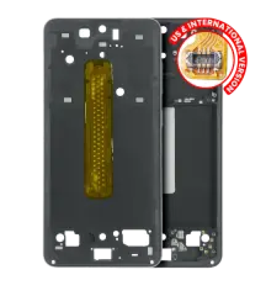 Samsung Galaxy S21 FE Mid-Frame Housing - Graphite OEM-Equivalent