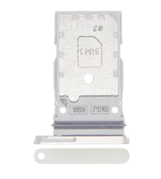 Samsung Galaxy S21 FE Dual Sim Tray - White OEM-Equivalent