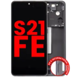 Samsung Galaxy S21 FE Display + Frame - Graphite Soft Oled