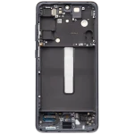Samsung Galaxy S21 FE Display + Frame - Graphite Soft Oled