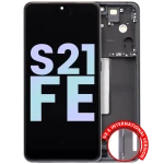 Samsung Galaxy S21 FE Display + Frame - Graphite SVP