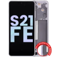 Samsung Galaxy S21 FE Display + Frame - Lavender SVP