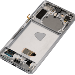 Samsung Galaxy S21 Plus Display + Frame - Phantom Silver Soft Oled