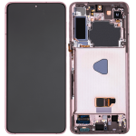 Samsung Galaxy S21 Plus Display + Frame - Phantom Violet / Pink / Gold Soft Oled