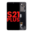 Samsung Galaxy S21 Plus Display + Frame - Phantom Black Soft Oled