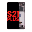 Samsung Galaxy S21 Plus Display + Frame - Phantom Violet / Pink / Gold Soft Oled