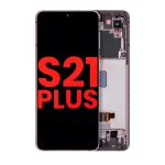 Samsung Galaxy S21 Plus Display + Frame - Phantom Violet / Pink / Gold Soft Oled