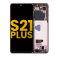Samsung Galaxy S21 Plus Display + Frame - Phantom Violet / Pink / Gold Refurbished