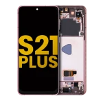Samsung Galaxy S21 Plus Display + Frame - Phantom Violet / Pink / Gold Refurbished