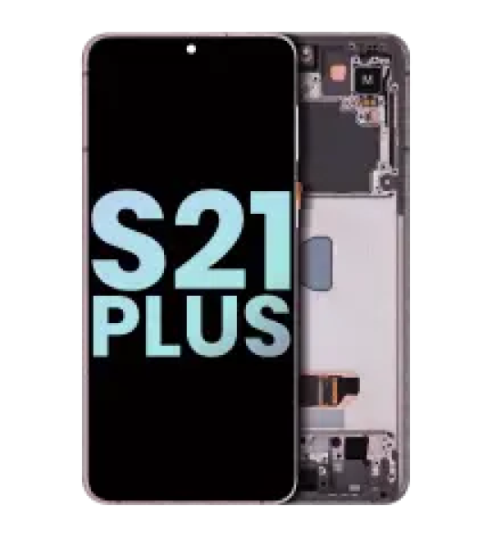 Samsung Galaxy S21 Plus Display + Frame - Phantom Violet / Pink / Gold SVP
