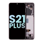 Samsung Galaxy S21 Plus Display + Frame - Phantom Violet / Pink / Gold SVP