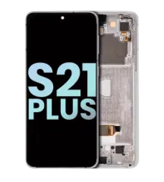 Samsung Galaxy S21 Plus Display + Frame - Phantom Silver SVP