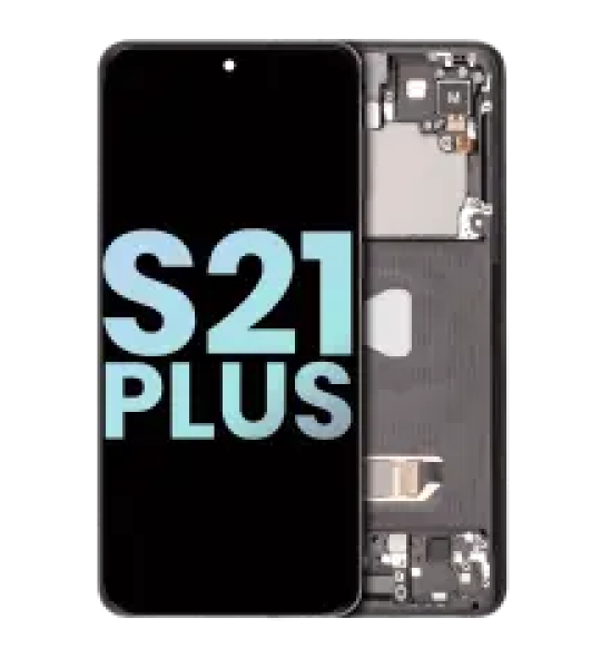 Samsung Galaxy S21 Plus Display + Frame - Phantom Black SVP