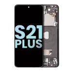 Samsung Galaxy S21 Plus Display + Frame - Phantom Black SVP