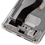 Samsung Galaxy S21 Ultra Display + Frame - Phantom Silver Refurbished