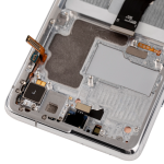 Samsung Galaxy S21 Ultra Display + Frame - Phantom Silver Refurbished
