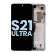 Samsung Galaxy S21 Ultra Display + Frame - Phantom Silver SVP