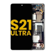 Samsung Galaxy S21 Ultra Display + Frame - Phantom Black Refurbished