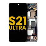 Samsung Galaxy S21 Ultra Display + Frame - Phantom Black Refurbished
