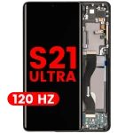 Samsung Galaxy S21 Ultra Display + Frame - Phantom Black Soft Oled (120Hz)