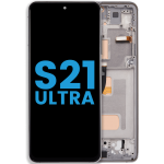 Samsung Galaxy S21 Ultra Display + Frame - Phantom Silver Incell