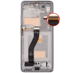 Samsung Galaxy S21 Ultra Display + Frame - Phantom Silver Incell