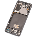 Samsung Galaxy S21 Display + Frame - Phantom Gray Soft Oled